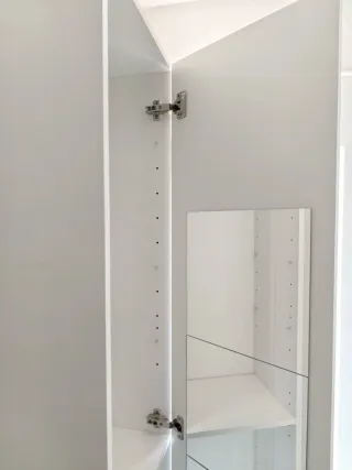 Armario baño blanco Ikea