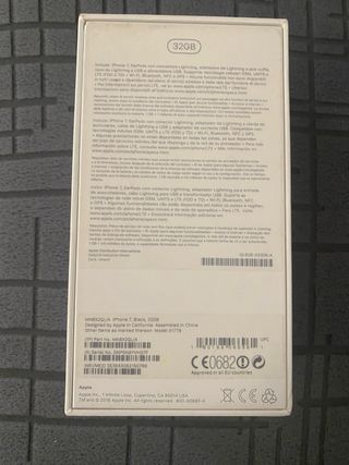 Apple iPhone 7 32GB mod. A1778 Nero Opaco