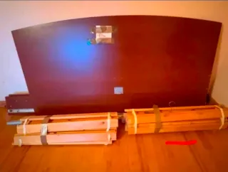 Estructura Cama IKEA MALM 160x200 Marrón