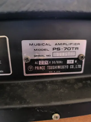 Amplificador Princeton PS-70TR Solid State