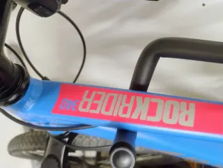 Bicicleta Rockrider 340 Azul