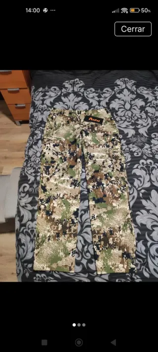 Pantalón de caza Ainfad Talla 44