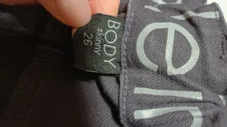 Pantalón Vaquero Negro Calvin Klein