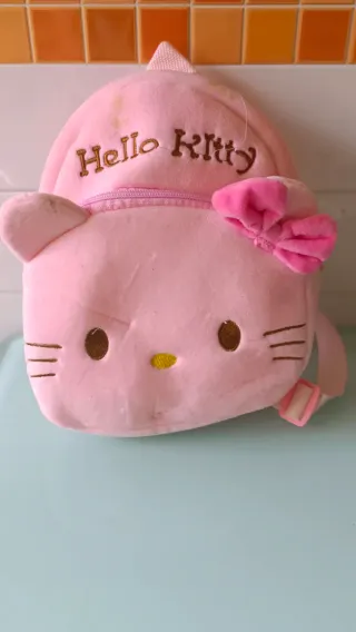 Mochila Hello Kitty Niña Rosa