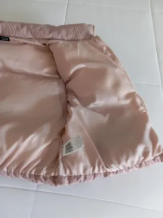 Chaleco rosa acolchado talla S