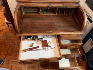 Escritorio Buro Antiguo Madera