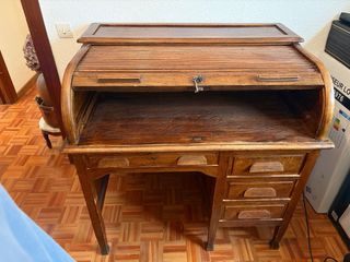 Escritorio Buro Antiguo Madera