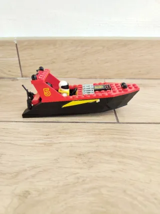 LEGO System Town Harbour 6679 Dark Shark motoscafo