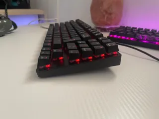 Tastiera da Gaming Meccanica RGB Nera