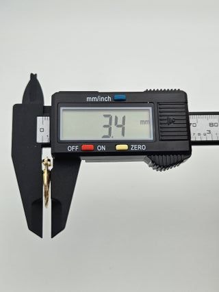 Colgante de Oro 18K, Medalla Escapulario, 3,08gr