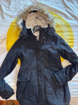 Chaqueta Hollister Negra Talla S