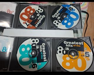Pack 8 CDs Grandes Éxitos de los 80