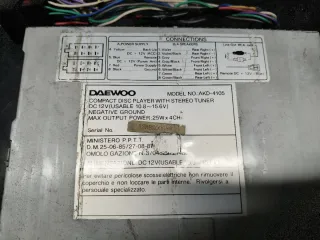 Autoradio Daewoo AKD-4105