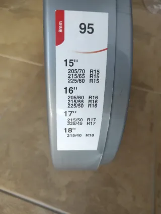 Cadenas para Nieve X2 9mm