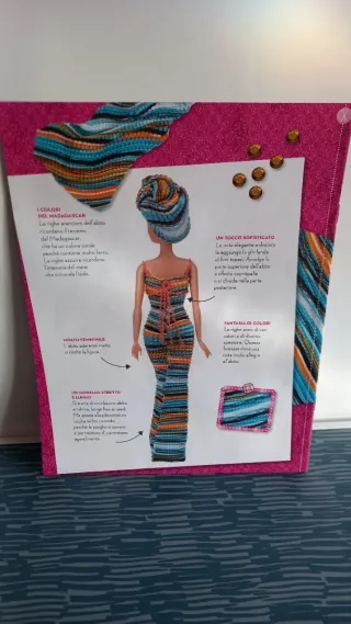Barbie Moda nel Mondo Vestito Madagascar