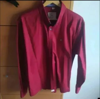 Camisa manga larga roja