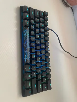 Tastiera da Gaming RGB Nera
