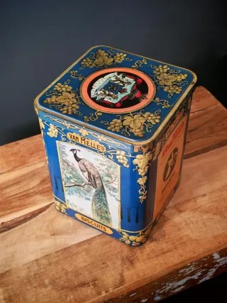 Lata antigua Van Melles Biscuits
