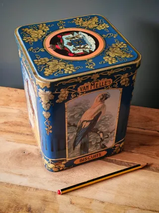 Lata antigua Van Melles Biscuits