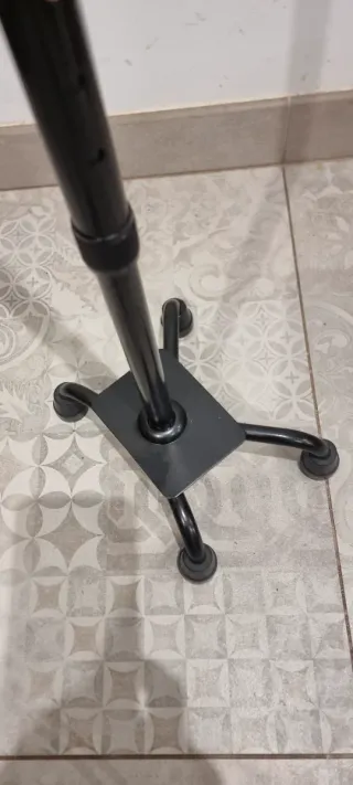 Bastón Aluminio 4 Puntas D9