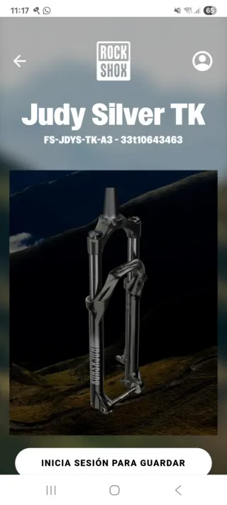 Rock Shox Judy Silver TK Horquilla