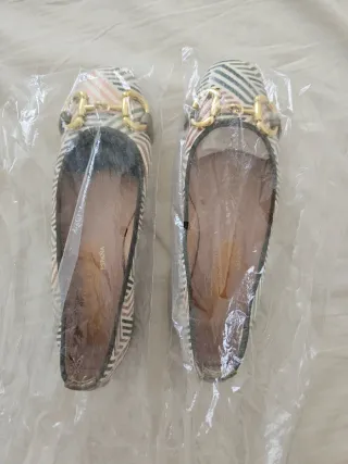 Bailarinas Piel Talla 37 Multicolor Marca española