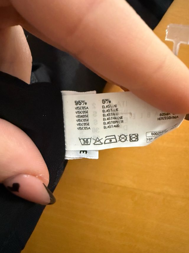 Set 3 canotte nere Lovable tg. S