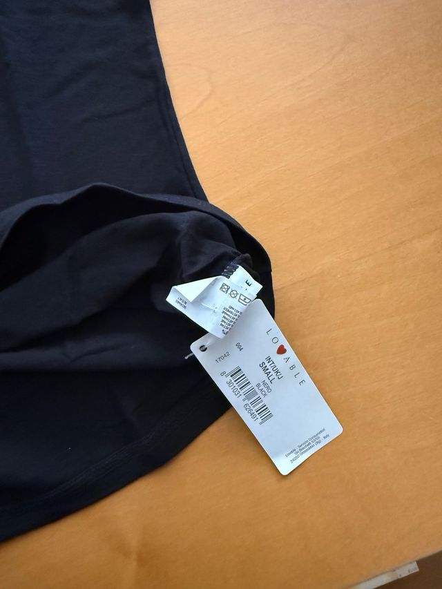 Set 3 canotte nere Lovable tg. S