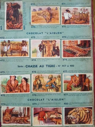 Álbum CHOCOLAT AIGLON - ¡COMPLETO! (480 Cromos)