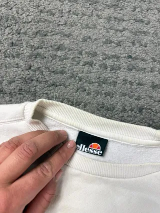 ¡¡OFERTA!! Talla S Sudadera Ellesse Blanca