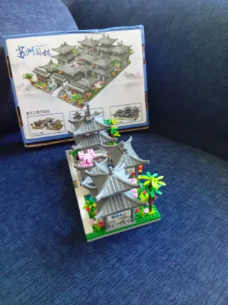 Bloques Construcción Jardín Suzhou