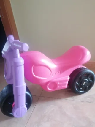 Moto Feber Rosa Juguete