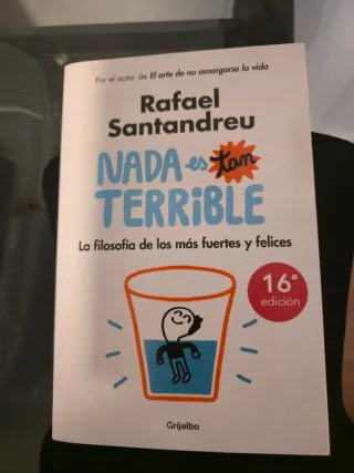 Libro, nada es tan terrible, crecimiento personal