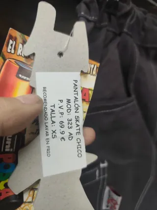 Colección Marca Reciclaje Skate-Rap Talla M