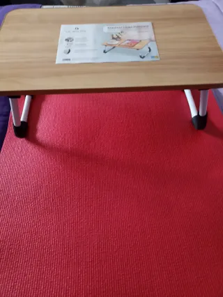 Mesa plegable para cama