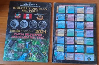 Álbum Colección Numismática Perú 2021