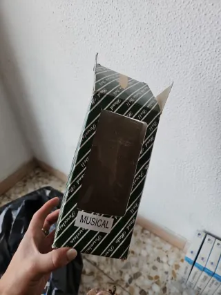 Muñeca antigua musical