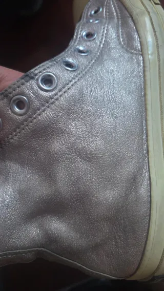 Converse Rosa Plateado Originales Talla 41