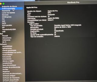 MacBook Pro M4 14” / 24GB RAM / 512GB SSD