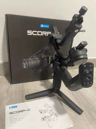 FeiyuTech Scorp-C gimbal 3 ejes + trípode