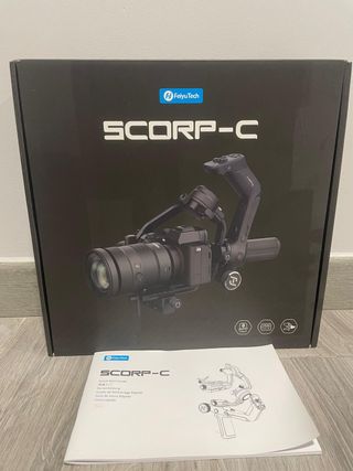 FeiyuTech Scorp-C gimbal 3 ejes + trípode
