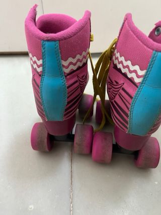 Patines infantiles rosas