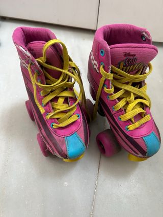Patines infantiles rosas