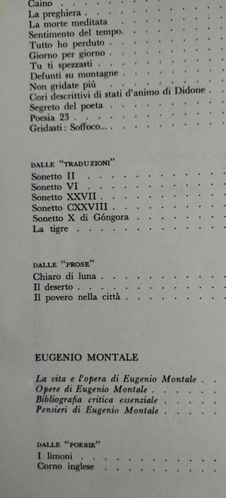 PANORAMICA OPERE DI ALTO LIVELLO DI GRANDI MAESTRI