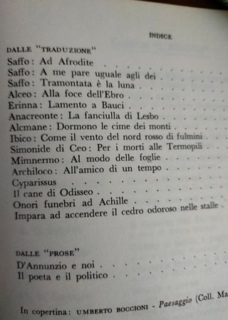 PANORAMICA OPERE DI ALTO LIVELLO DI GRANDI MAESTRI