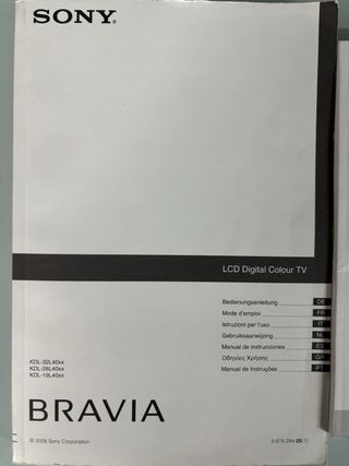 TV Sony 50 pulgadas se escucha pero no se ve