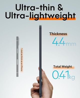 CHESONA Tastiera per iPad A16 11Gen 2025/ 10.9 2022