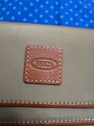 Portafoglio Brics donna beige e marrone