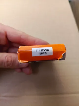 10 Bombillas W5W T10 12V Elite