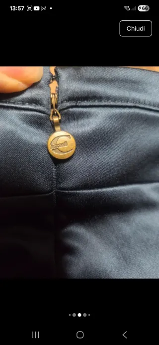 Gonna tubino Just Cavalli blu taglia 44